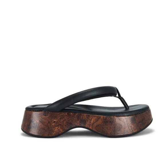 GIA BORGHINI Hazel Sandal in Black size 38 - Picture 4 of 10